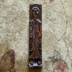 MCM Hand carved wooden Jesus